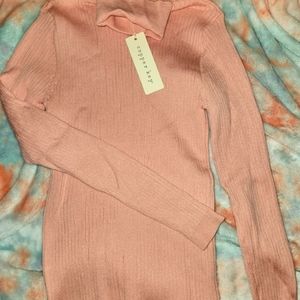 **SOLD** NWT Copper Key Ribbed Turtleneck